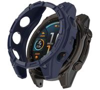 Tyogeephy Compatible avec Garmin Quatix 8 47MM Coque, Doux TPU Bumper Case avec Protecteur d'écran, Ultra Mince Étui de Protection Couverture Complète Cover