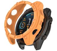 Tyogeephy Compatible avec Garmin Quatix 8 51MM Coque, Doux TPU Bumper Case avec Protecteur d'écran, Ultra Mince Étui de Protection Couverture Complète Cover