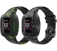 Tyogeephy Compatible avec Garmin Vivofit Jr. 3 Bracelet pour Enfants, Doux Sport Silicone Bracelets Compatible avec GarminFit Jr. 3 Swim-Friendly Ajustable Remplacement Garçons filles