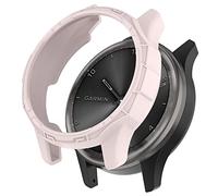 Tyogeephy Compatible avec Garmin VivoMove Trend Trempé,[Anti-Rayures] 9H HD Protection Écran en Verre Trempé TPU Coque Anti-Rayures Case