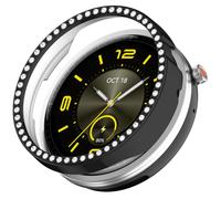 Tyogeephy Compatible avec Honor Watch GS5/Fit Elegant Edition Cristal Coque Protection Écran, Dur PC Bumper Case avec Protecteur D'écran en Verre Trempé, Antichoc Etui de Protection