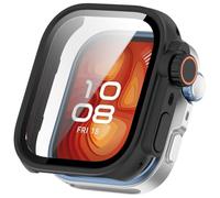 Tyogeephy Compatible avec Huawei Watch Fit 4 Coque, Dur PC Bumper Case avec Protecteur D'écran en Verre Trempé, Antichoc Etui de Protection Couverture Complète PC Cover pour Fit 4