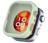 Tyogeephy Compatible avec Huawei Watch Fit 4 Pro Silicone Coque, Doux TPU Bumper Case avec Protecteur d'écran, Ultra Mince Étui de Protection Couverture Complète Cover