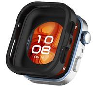 Tyogeephy Compatible avec Huawei Watch Fit 4 Pro Silicone Coque, Doux TPU Bumper Case avec Protecteur d'écran, Ultra Mince Étui de Protection Couverture Complète Cover
