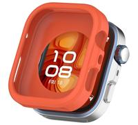 Tyogeephy Compatible avec Huawei Watch Fit 4 Pro Silicone Coque, Doux TPU Bumper Case avec Protecteur d'écran, Ultra Mince Étui de Protection Couverture Complète Cover