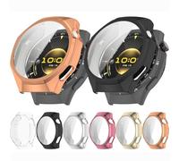 Tyogeephy Compatible avec Huawei Watch GT6 Pro 46mm Coque, Doux TPU Bumper Case avec Protecteur d'écran, Ultra Mince Étui de Protection Couverture Complète Cover