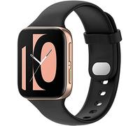 Tyogeephy Compatible avec Oppo Watch 41mm Bracelet Femmes/Hommes Remplacement Silicone Bracelets Couleur Watch Accessoires avec bouton en métal pour Oppo Watch