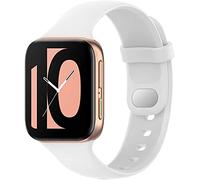 Tyogeephy Compatible avec Oppo Watch 41mm Bracelet Femmes/Hommes Remplacement Silicone Bracelets Couleur Watch Accessoires avec bouton en métal pour Oppo Watch