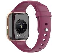 Tyogeephy Compatible avec Oppo Watch 46mm Bracelet Femmes/Hommes Remplacement Silicone Bracelets Couleur Watch Accessoires avec bouton en métal pour Oppo Watch