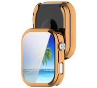 Tyogeephy Compatible avec Redmi Watch 6 Silicone Coque, Doux TPU Bumper Case avec Protecteur d'écran, Ultra Mince Étui de Protection Couverture Complète Cover