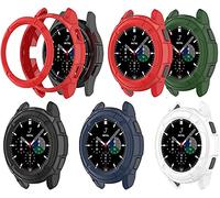 Tyogeephy Compatible avec Samsung Galaxy Watch 4 Classic Coque 46mm, Protective Edge Coque avec Bague Bezel Coque Cadre pour Galaxy Watch 4 Classic 46mm