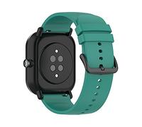 Tyogeephy Compatible avec Silicone 20MM Remplacement Bracelet Quick Release Bracelet Amazfit GTS/GTS2/ GTS 3/GTS 2e/GTS 2 mini/Bip U Pro/Bip/Bip Lite/Bip S/Bip S lite/Bip U