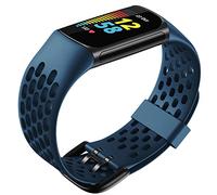 Tyogeephy Compatible avec Silicone Sport Bracelet Ajustable Remplacement Bracelet Fitbit Charge 5 Smart Watch