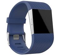 Tyogeephy Compatible pour Fitbit Surge Bracelet, Remplacement Bracelet pour Fitbit Surge Watch Fitness Tracker Bracelet d'origine Accessoires Petit & Grand