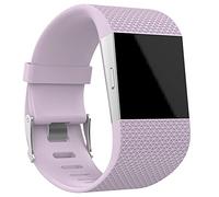 Tyogeephy Compatible pour Fitbit Surge Bracelet, Remplacement Bracelet pour Fitbit Surge Watch Fitness Tracker Bracelet d'origine Accessoires Petit & Grand
