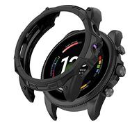 Tyogeephy Coque Compatible avec Fossil Gen 6 42mm/44mm Protecteur d'écran Mou TPU Résistant aux rayures Full Cover pour Fossil Gen 6 42mm/44mm Smartwatch Accessoires