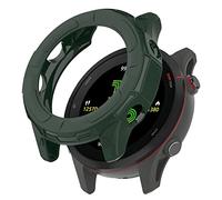 Tyogeephy Coque Compatible avec Garmin Forerunner 255/255 music Protecteur d'écran Mou TPU Résistant aux rayures Full Cover pour Forerunner 255 Smartwatch Accessoires