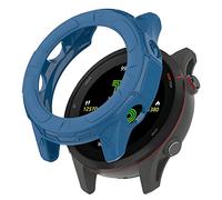 Tyogeephy Coque Compatible avec Garmin Forerunner 255/255 music Protecteur d'écran Mou TPU Résistant aux rayures Full Cover pour Forerunner 255 Smartwatch Accessoires