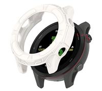 Tyogeephy Coque Compatible avec Garmin Forerunner 255/255 music Protecteur d'écran Mou TPU Résistant aux rayures Full Cover pour Forerunner 255 Smartwatch Accessoires