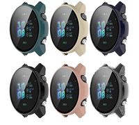 Tyogeephy Coque Compatible avec Garmin Forerunner 955 Protecteur d'écran Mou TPU Résistant aux rayures Full Cover pour Forerunner 955 Smartwatch Accessoires
