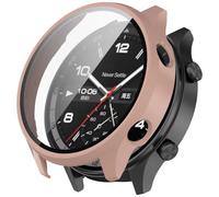 Tyogeephy Coque Compatible avec Oneplus Watch 2R, Coque Protection 9H HD avec Écran en Verre Trempé PC et Screen Protector