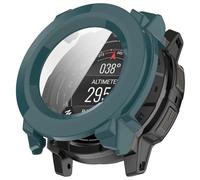 Tyogeephy Coque Complète en PC pour Garmin Instinct 3 AMOLED/Solar 45mm avec Écran Trempé Intégré et Protection Antichoc