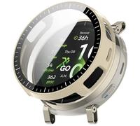 Tyogeephy Coque pour Amazfit Active 3 Premium 45mm Protection Écran, Dur PC Bumper Case avec Protecteur D'écran en Verre Trempé, Antichoc Etui de Protection Couverture Cover pour Active 3 Premium