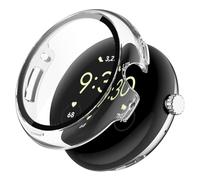 Tyogeephy Coque pour Google Pixel Watch 4 45mm Protection Écran, Dur PC Bumper Case, Antichoc Etui de Protection Couverture Complète PC Cover pour 45mm