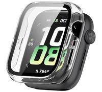 Tyogeephy Coque pour Honor Watch 5 Protection Écran, Dur PC Bumper Case avec Protecteur D'écran en Verre Trempé, Antichoc Etui de Protection Couverture Complète PC Cover pour Honor Watch 5