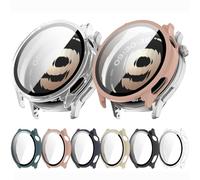 Tyogeephy Coque pour Oppo Watch S Protection Écran, Dur PC Bumper Case, Antichoc Etui de Protection Couverture Complète PC Cover pour Watch S