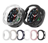 Tyogeephy Coque Transparente TPU pour Galaxy Watch 8/9 40mm