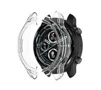 Tyogeephy Coques Compatible avec TicWatch Pro X/Pro 3/Pro 3 GPS/Pro 3 Lite, Housse de protection ultra-fine Doux TPU Antichoc Coque de pare-chocs