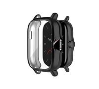 Tyogeephy Coques Compatible avec Xiaomi Amazfit GTS 2 2e / GTS3, Housse de Protection Ultra-Fine Doux TPU Antichoc Coque de Pare-Chocs