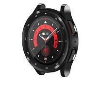 Tyogeephy coques de protection d'écran compatibles avec Galaxy watch 5 pro 45mm, Coque de protection complète en TPU souple