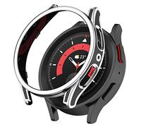 Tyogeephy coques de protection d'écran compatibles avec Galaxy watch 5 pro 45mm, Coque de protection complète en TPU souple