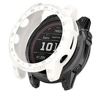 Tyogeephy coques de protection d'écran compatibles avec Garmin Enduro 2/Tactix 7, Coque de protection complète en TPU souple