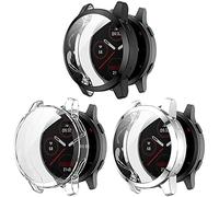 Tyogeephy Écran Protecteur Coques Compatible avec Garmin Venu 2 & Vivoactive 4 Watch TPU Mince Coques [Plating Metal Color Frame] [3D Full Coverage] Coque protectrice pour Venu 2 Watch
