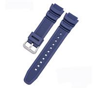 Tyogeephy Étanche Résine Naturelle Remplacement Bracelet 18mm pour Casio AQ- S800W SGW-300H MRW-200H AE-1200 W-800H W-735H