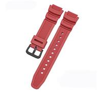 Tyogeephy Étanche Résine Naturelle Remplacement Bracelet 18mm pour Casio AQ- S800W SGW-300H MRW-200H AE-1200 W-800H W-735H