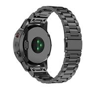Tyogeephy Fenix 7/6 Pro/5 Bracelet, Quick Release Easy Fit 22mm Acier inoxydable Métal Bracelet Compatible avec Garmin Fenix 7/5 Plus /6 Pro/Forerunner 935/945/ Instinct 2 Smartwatch