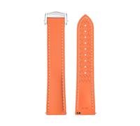 Tyogeephy FKM Bracelet compatible avec 20/21/22mm, bracelet de rechange réglable en silicone souple