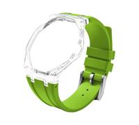Tyogeephy Glacier Clair Lanière en Silicone pour AP x Swatch Royal Pop - Adaptée au Boîtier en Biocéramique de 40 mm