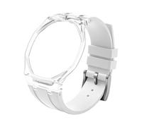 Tyogeephy Glacier Clair Lanière en Silicone pour AP x Swatch Royal Pop - Adaptée au Boîtier en Biocéramique de 40 mm