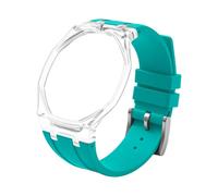 Tyogeephy Glacier Clair Lanière en Silicone pour AP x Swatch Royal Pop - Adaptée au Boîtier en Biocéramique de 40 mm