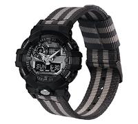 Tyogeephy Nylon Bracelet Compatible avec Casio G-SHOCK GA-150 800 DW5600 6900 GD-110 G-8900 GLS8900 Bracelet Sports Bracelets Ceinture