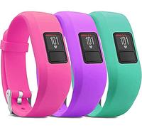 Tyogeephy pour Vivofit 3/jr/jr 2 Bracelet, Ajustable Remplacement Bracelets avec boucle de montre pour les enfants Femme homme(No Tracker)
