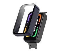 Tyogeephy Protecteur d'écran Coque Compatible avec Xiaomi Redmi Smart Band Pro Smartwatch Accessoires Covers Résistant aux rayures Complet Protection Coque pour Redmi Band Pro