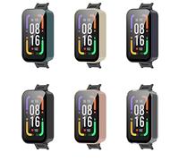 Tyogeephy Protecteur d'écran Coque Compatible avec Xiaomi Redmi Smart Band Pro Smartwatch Accessoires Covers Résistant aux rayures Complet Protection Coque pour Redmi Band Pro