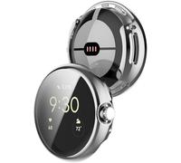 Tyogeephy Protection écran Coque pour Google Pixel Watch 2/Watch 1, Couverture Complète Étui de Protection D'écran en TPU Souple, Clair Antichoc Anti-Rayures Protecteur Bumper Housse