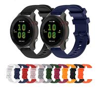 Tyogeephy Remplacement Bracelets pour Garmin forerunner 255/Forerunner 255 music, 22mm Silicone Bracelets pour forerunner 255/Forerunner 255 music